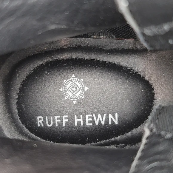 Ruff Hewn Eastern Women's Black Suede Ankle Boots Size 8.5M - Picture 11 of 12